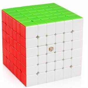 Qiyi Cubo 6x6 X-Man Shadow Magnético Stickerless 